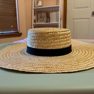 FOREVER 21 STRAW HAT $6